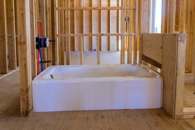 Bathtub Installation in Winter